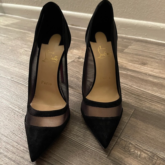 Christian Louboutin Shoes - Christian Louboutin Black Galativi Heels
